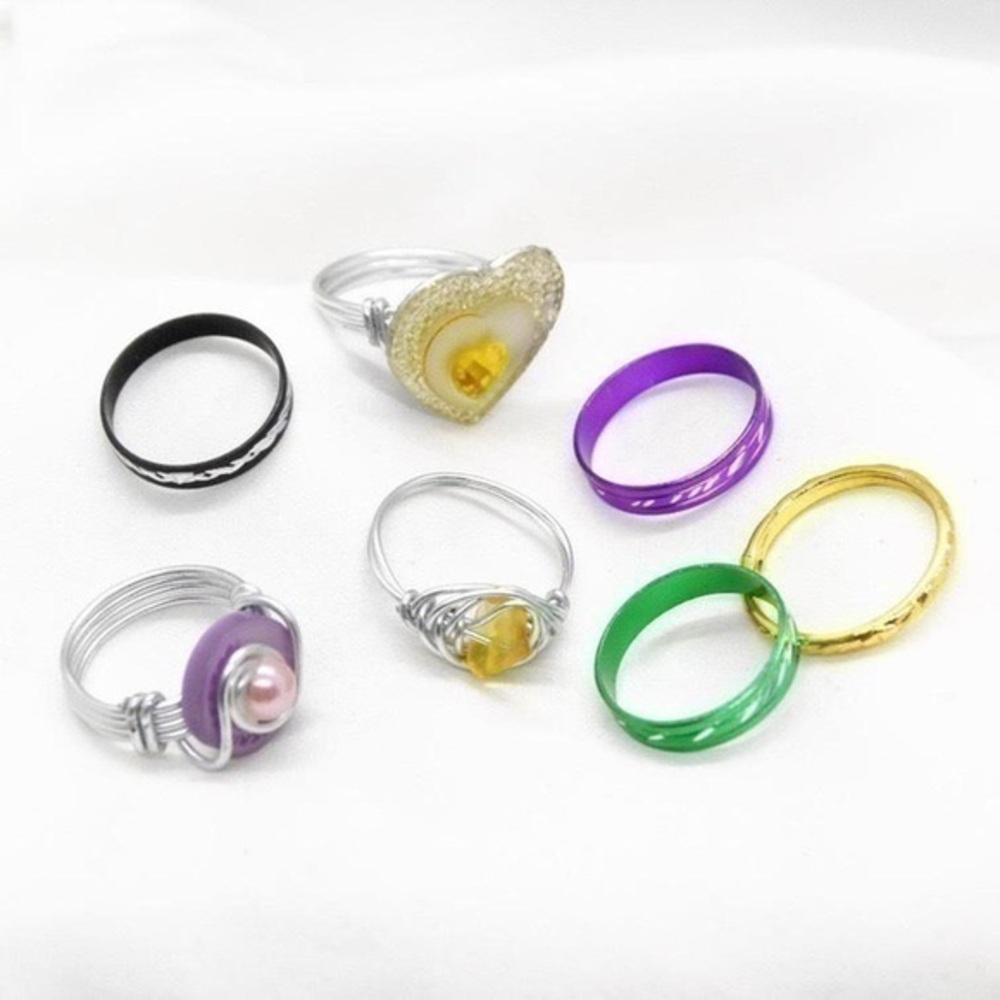 Colored Ring Set